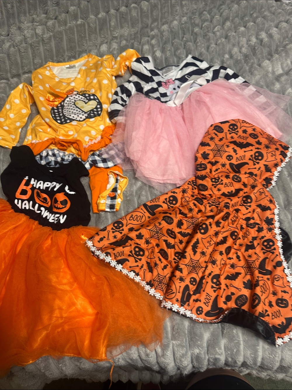 Fall and Halloween Lot Baby Girls 12-18 months CUTE